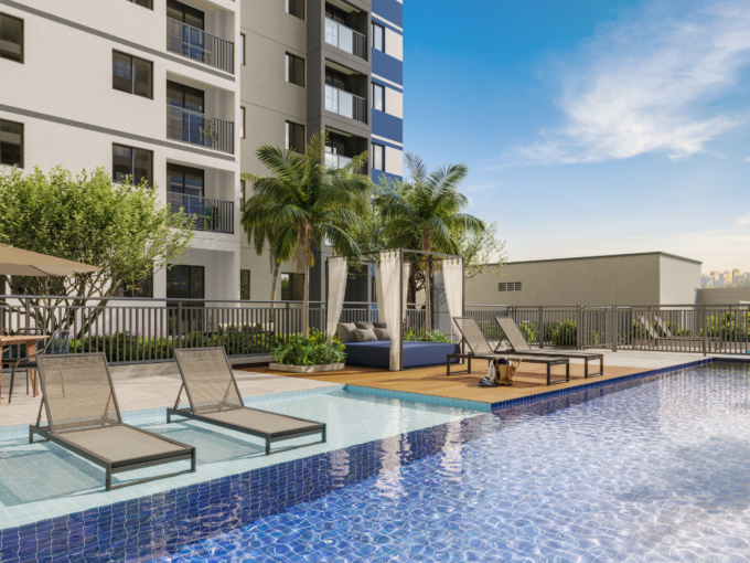 Piscina porto maravilha residencial